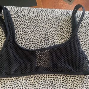 L*Space Black  Bikini Top